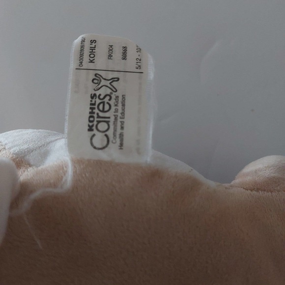 Kohls Cares For Kids The Velveteen Rabbit Approx 14" Brown Bunny Plush - Picture 3 of 3